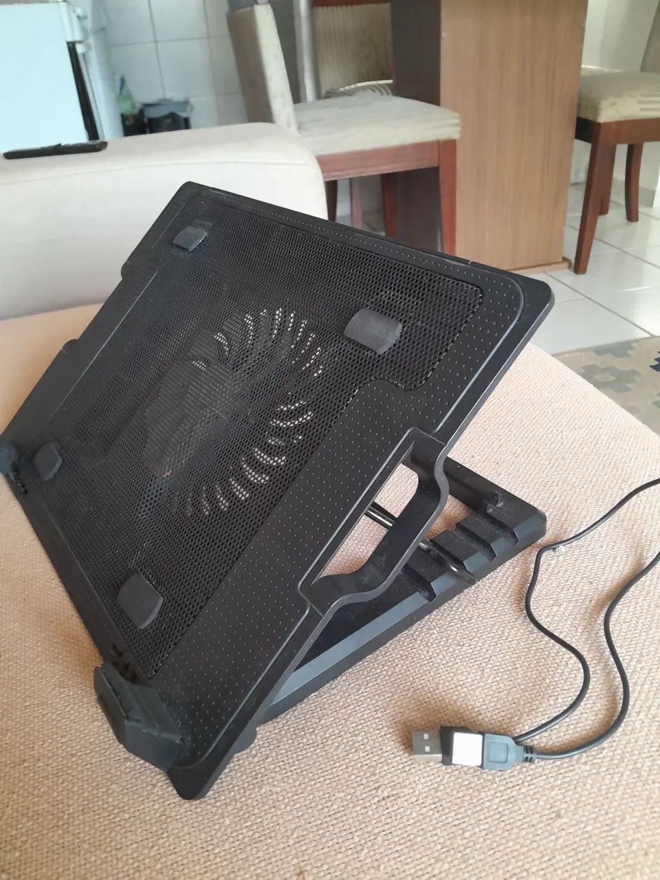 Suporte para notebook com cooler - Foto 2