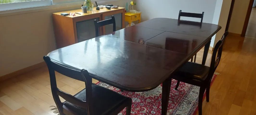 Mesa de jantar e cadeiras CIMO década de 60 - Foto 2