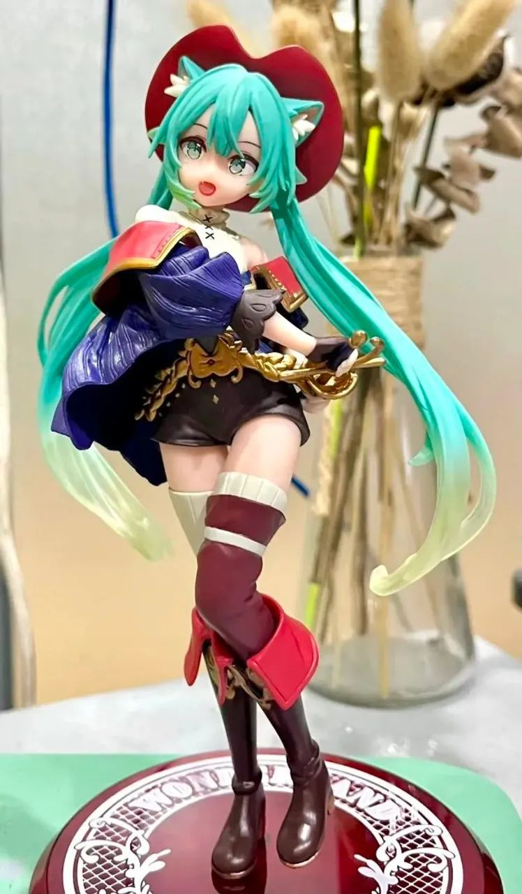 Hatsune miku Gato de Botas ORIGINAL - Foto 4
