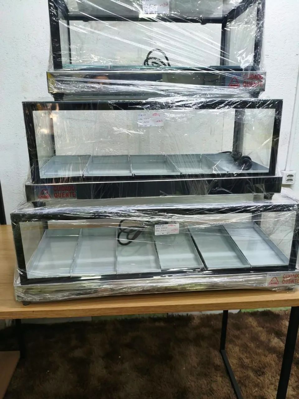 Estufa Quente para Salgados - Metalmaq 