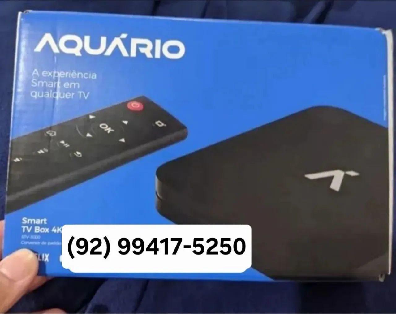 Tv box 4k aquário pro