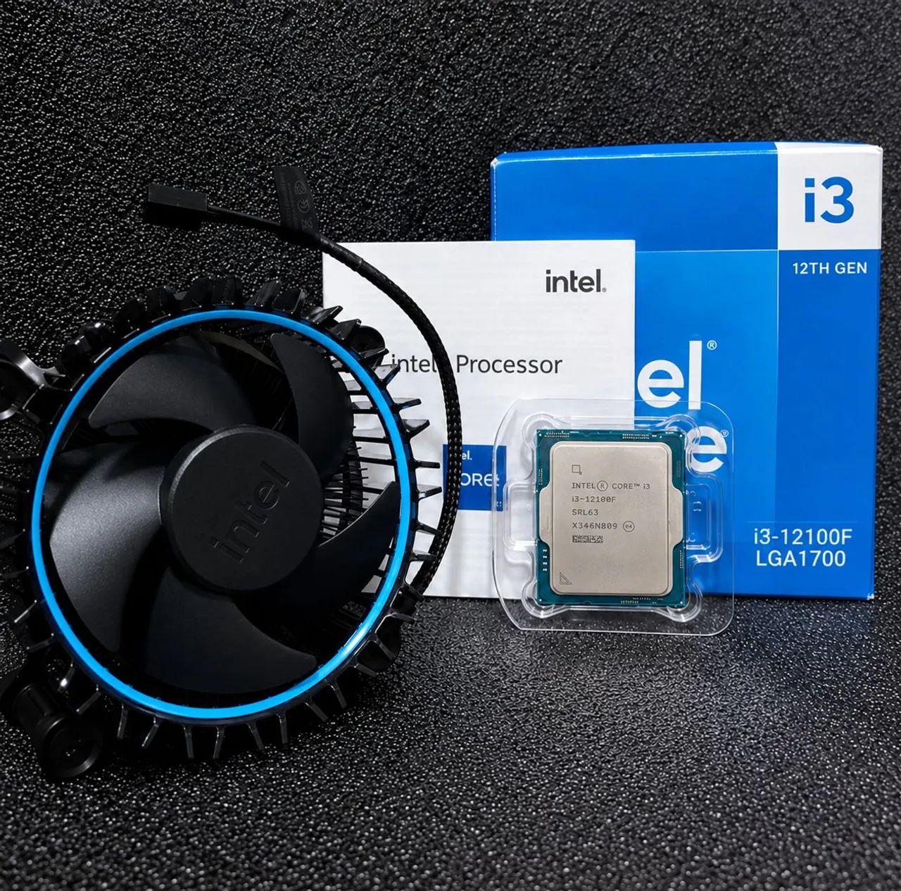 Processador Intel Core i3-12100F LGA1700 12ª Geração Cooler Box e