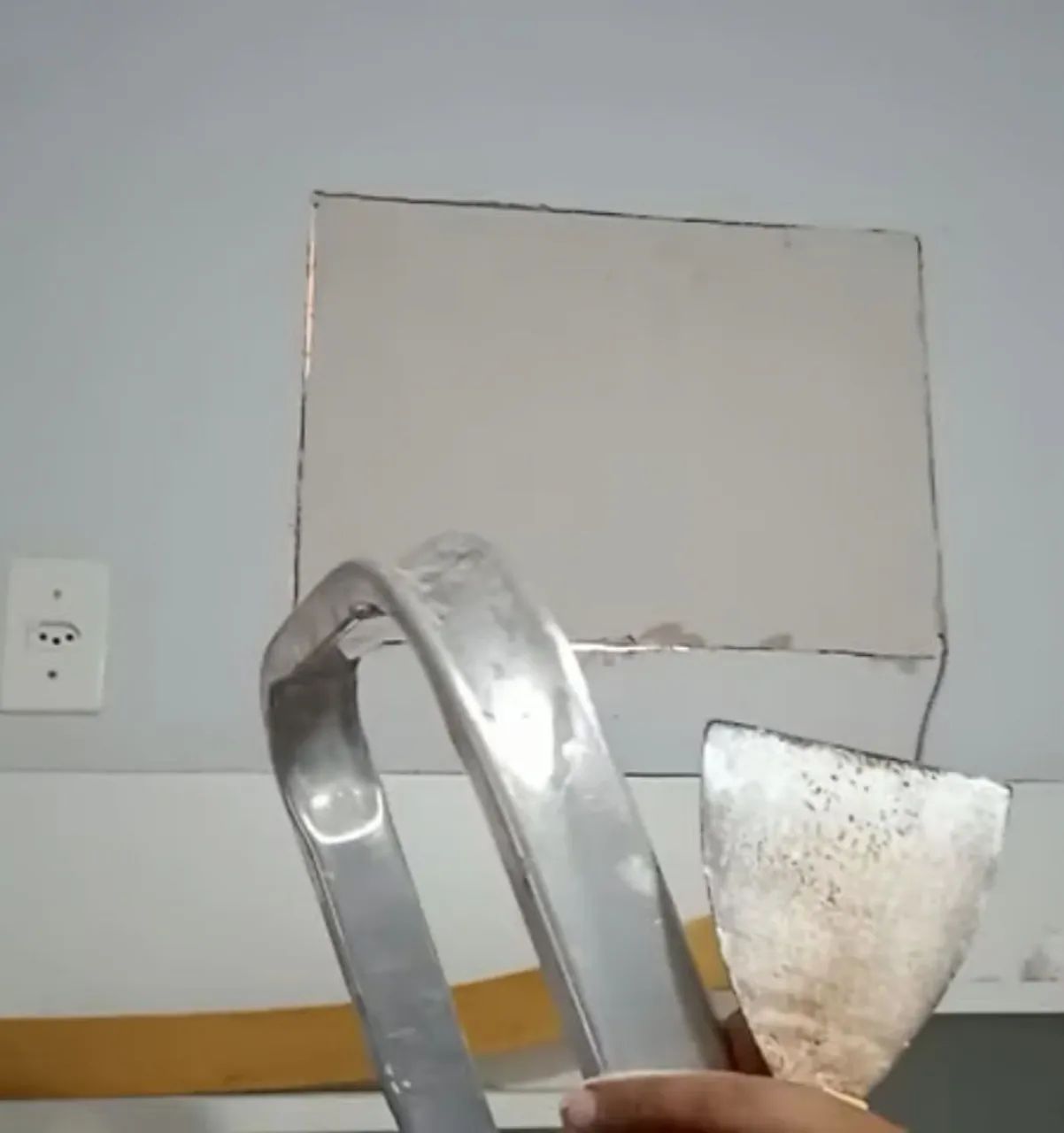 Fechamento de vão de ar condicionado