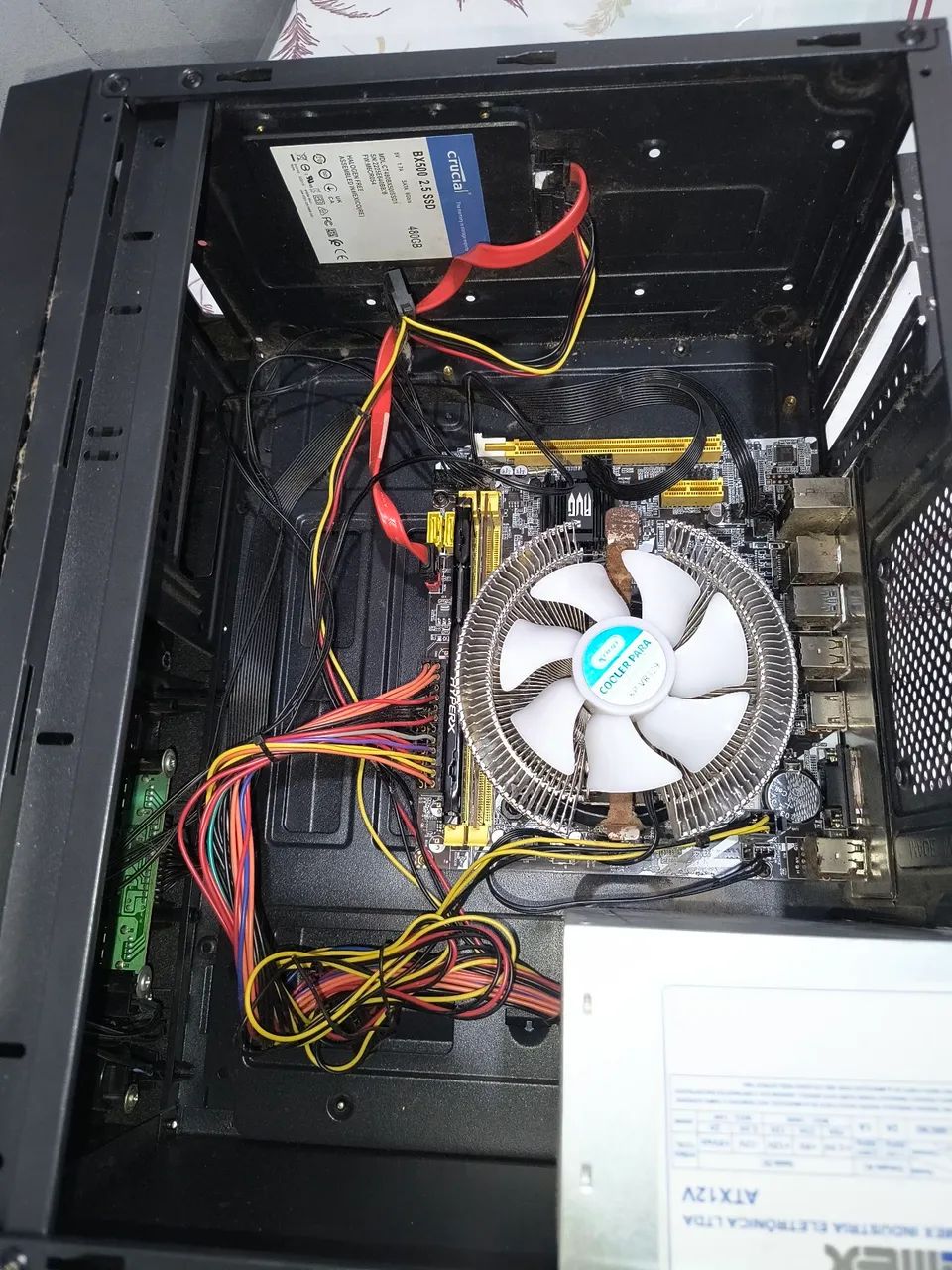 Computador Core I5 12GB RAM HD SSD 480GB  - Foto 4