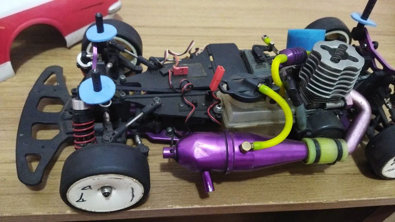  automodelo a combustão em estado de zero - Foto 3