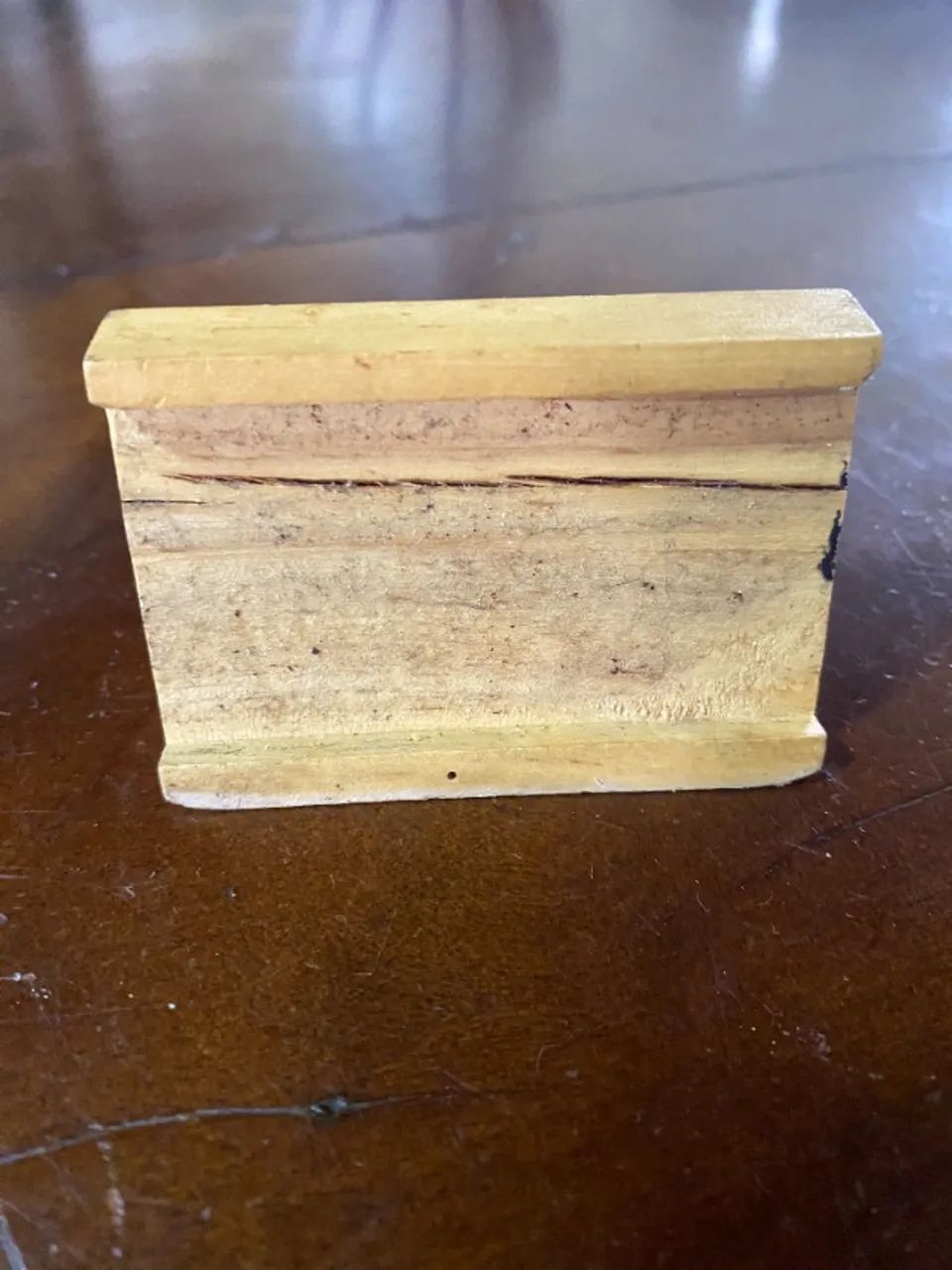 PRECIFICADOR DE MADEIRA RUSTICO PARA VITRINE