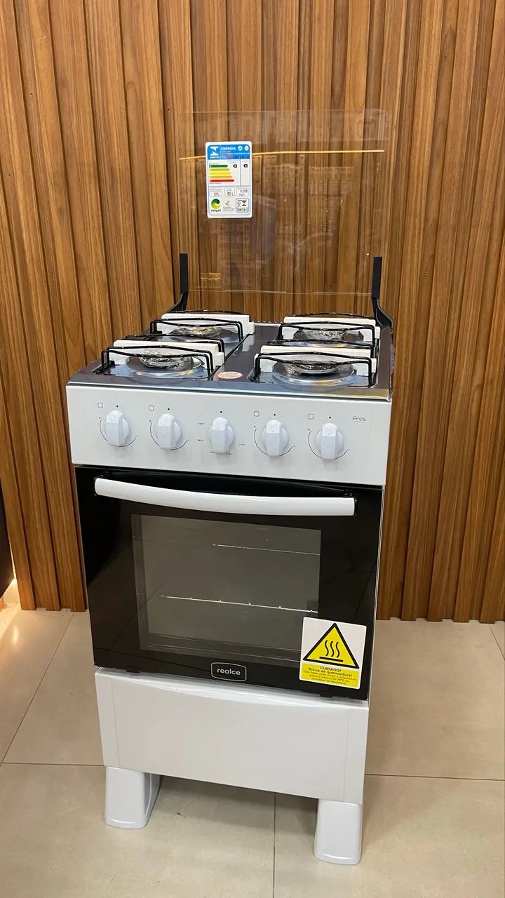 FOGÃO REALCE  4 BOCAS E FORNO A GÁS ? - Foto 2