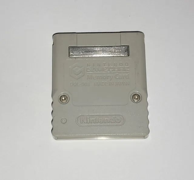 Memory Card Original 59 blocos - Nintendo Gamecube - Foto 2