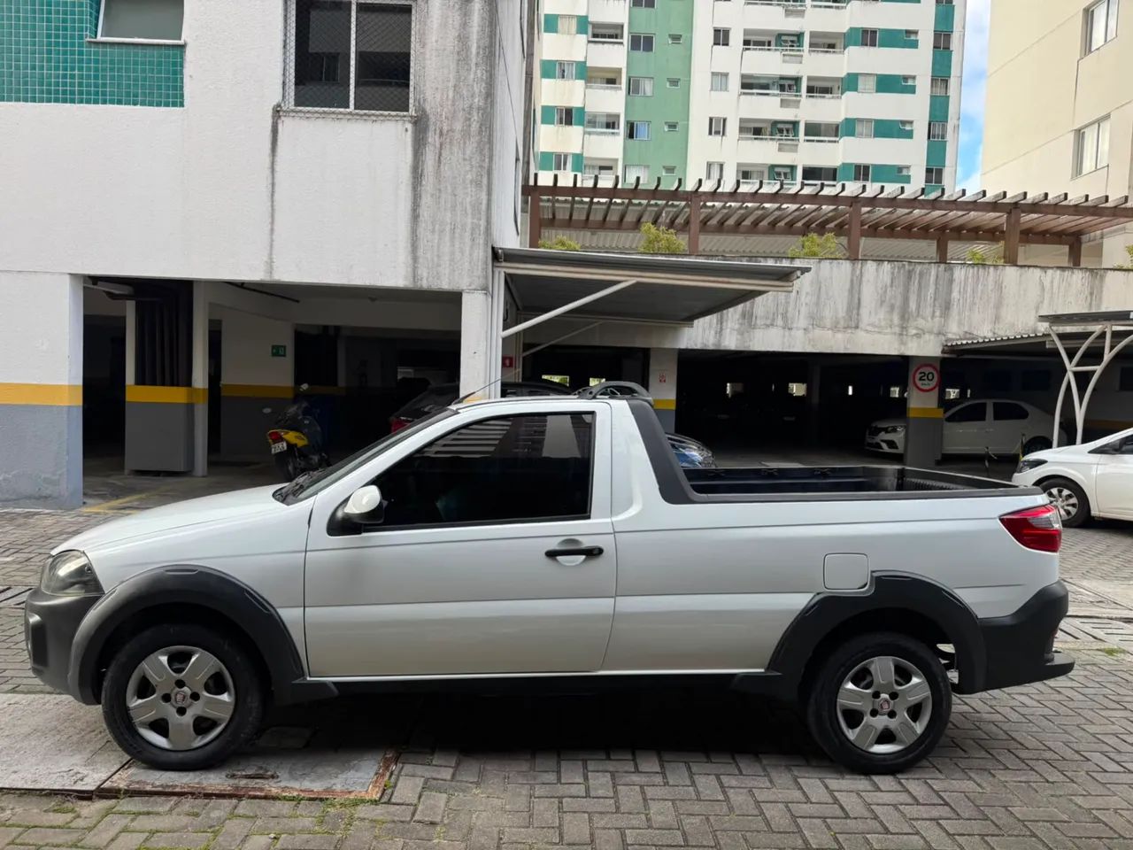 Fiat Strada Working Hard 1.4 Fire Flex 8V CS 2020 - Foto 3