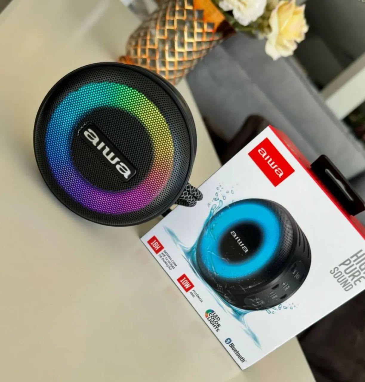 Caixa AIWA 10w 16H Nova