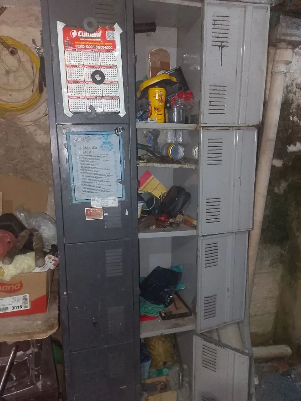 Armário de metal com 8 portas  - Foto 2