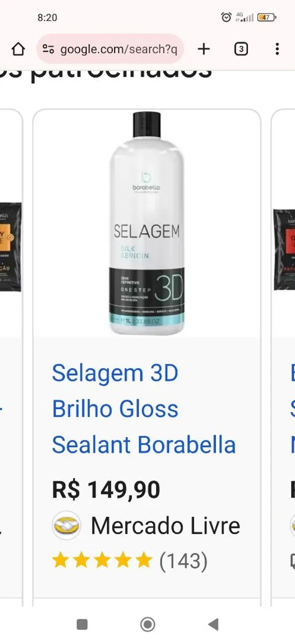 Selagem Silk Borabella - Foto 5