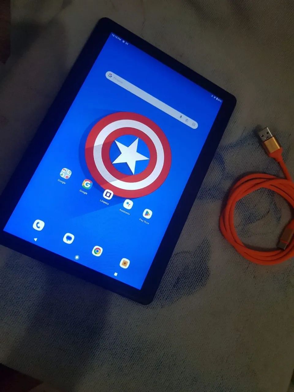 Tablet M10 grandão + capa 32 GBS - Foto 2