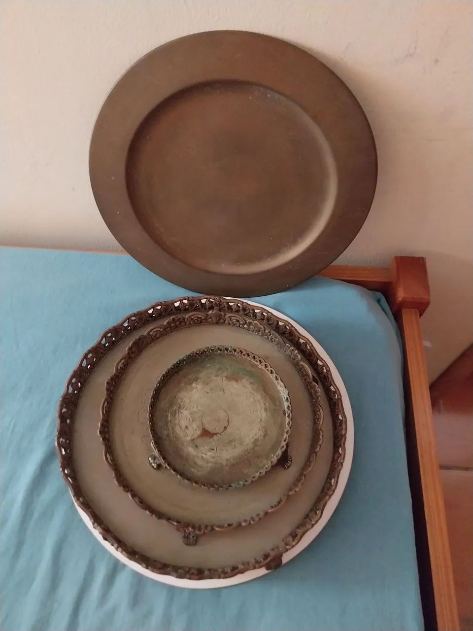 Vendo bandejas pra colocação de doces em seu evento em modelo rústico e sofisticado  - Foto 4