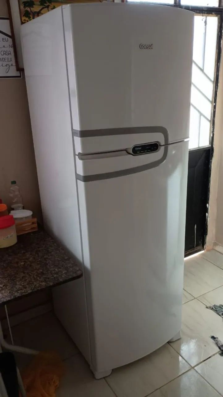Geladeira CONSUL Duplex Frost free Gelando Perfeito 