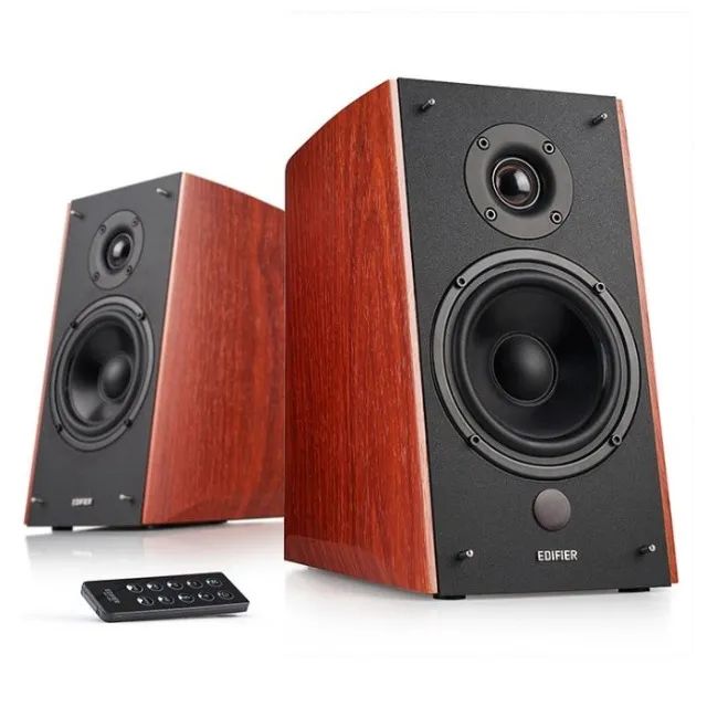 Monitor de Áudio R2000DB Bluetooth 120W RMS EDIFIER - Madeira - Foto 2