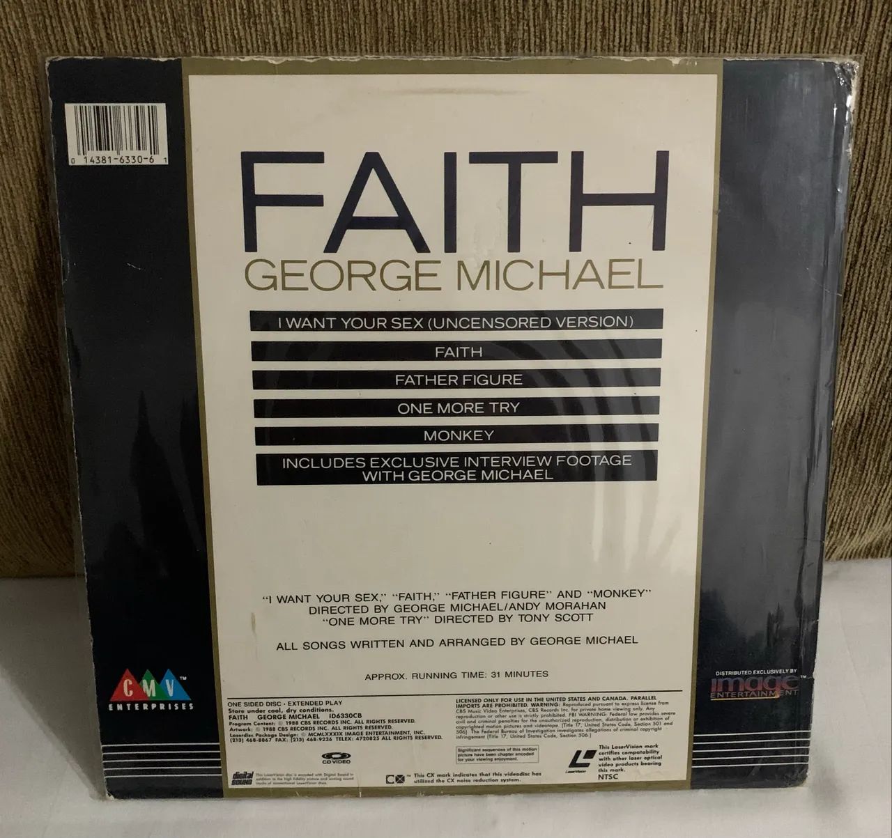 E MICHAEL FAITH 2CD + DVD 帯付 Faith (2CD+1DVD+1LP/Deluxe Edition) Limited Edition[輸入盤