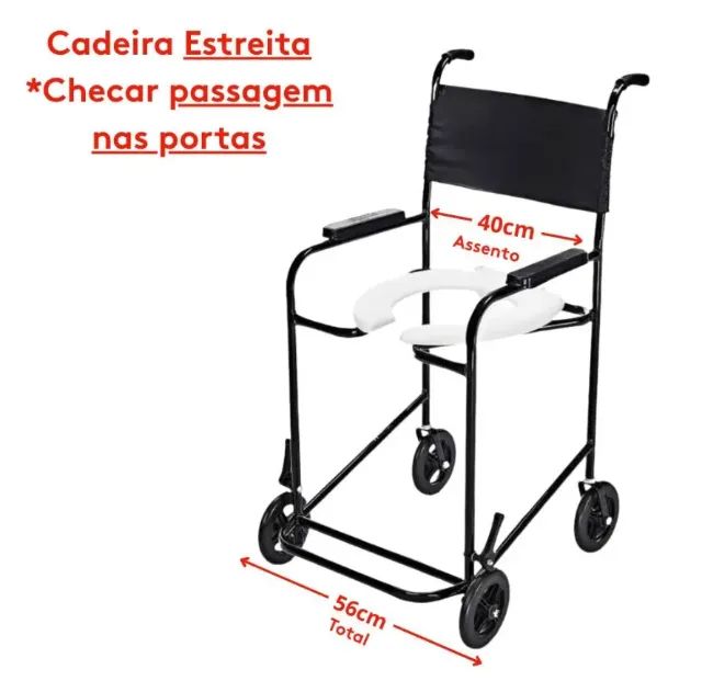 Cadeira de Banho e Higiênica MM - Nova na Embalagem - Foto 4