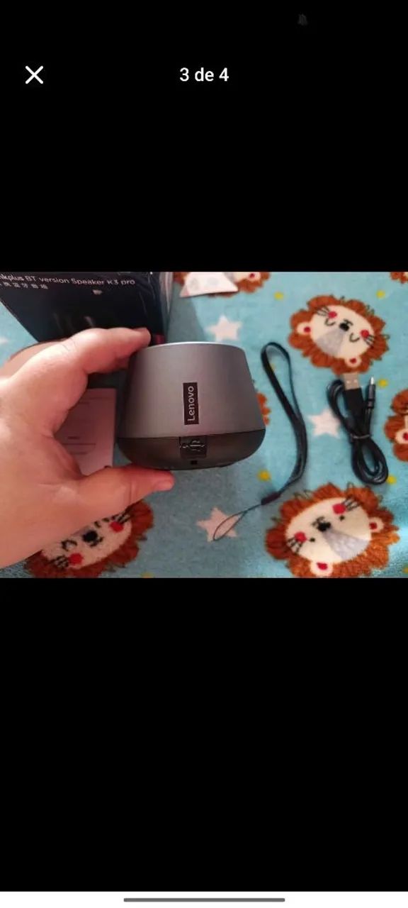 Caixa de som Lenovo K3 Pro - Foto 3