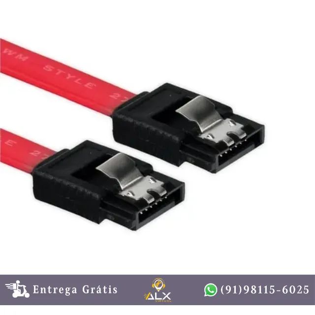 Cabo de Dados Sata 50cm Pc-cbst04 Plus Cable *ENTREGA GRÁTIS*