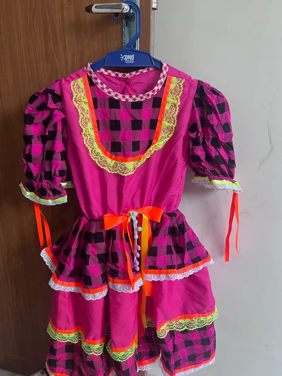 Vestido quadrilha 
