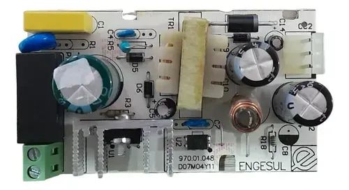 PLACA FONTE CENTRAL SLIM