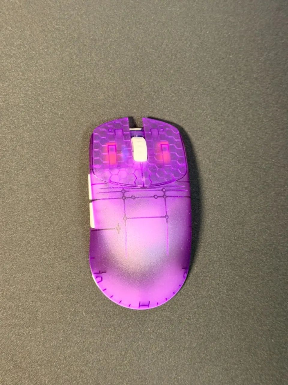 Mouse Gamer Wireless G-WOLVES LYCAN VIOLETA 29g 