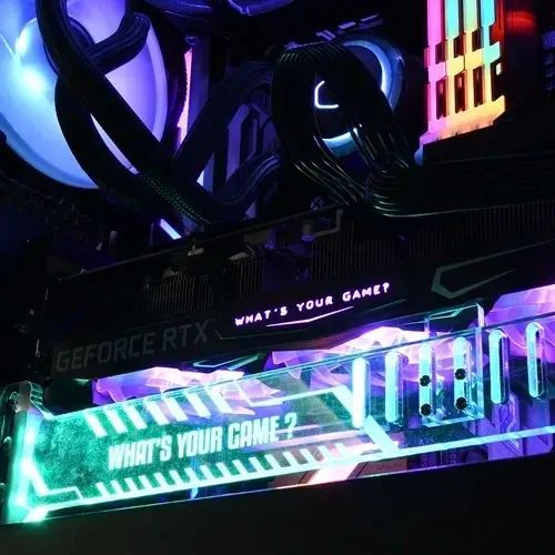  GALAX RTX 3080 SG 12GB GDDR6X 4 FANS ZERADA + GARANTIA ! IGUAL 4070 s !!! - Foto 5