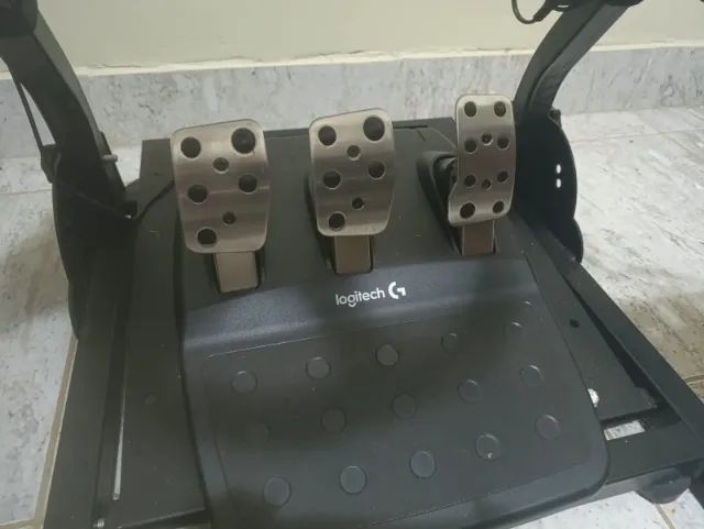 Volante Logitech G920 Xbox e PC com Cambio e Suporte. - Foto 4