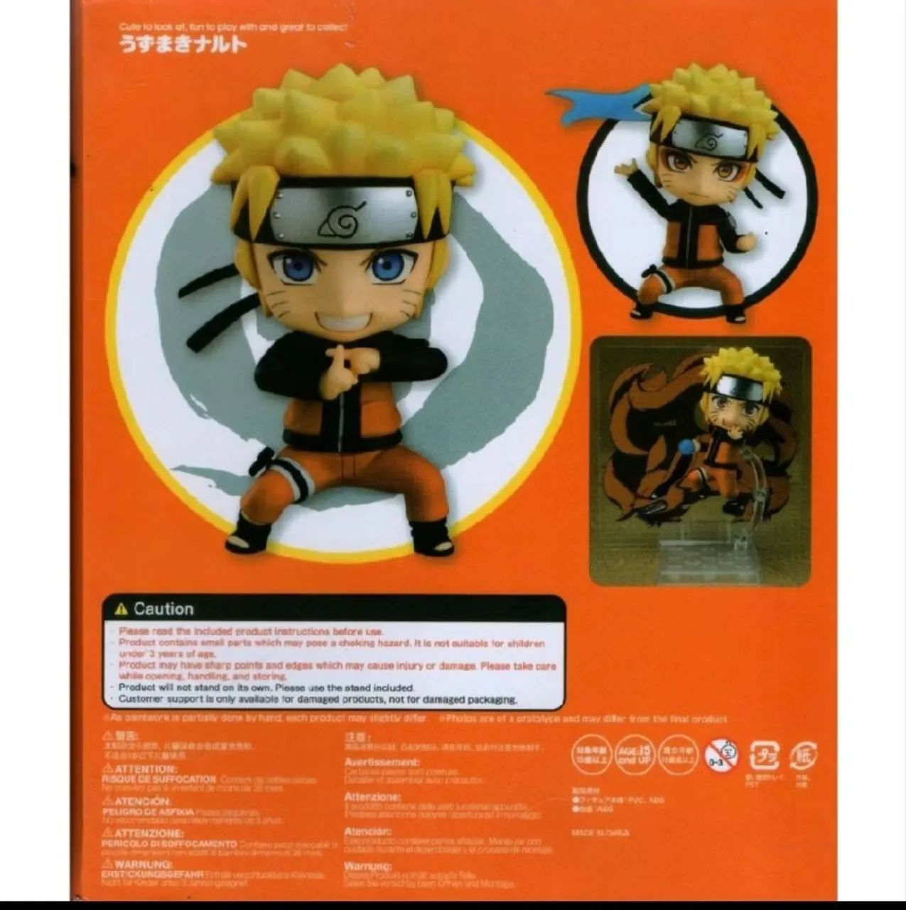 Boneco Naruto Uzumaki Nendoroid 682 - Foto 5