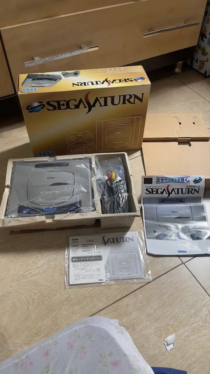 Vídeo game sega Saturno na caixa  - Foto 3