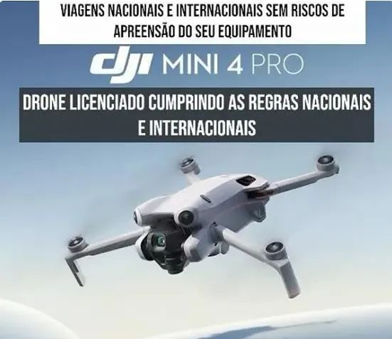 Dji Mini 4 Pro Combo Plus -com Tela -camera 4k Cor Cinza - Foto 4