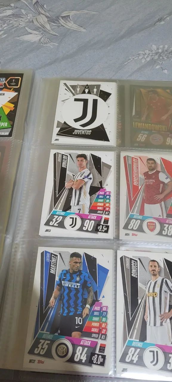 Álbum e Cards da tops Champions league 20/21 - Foto 3