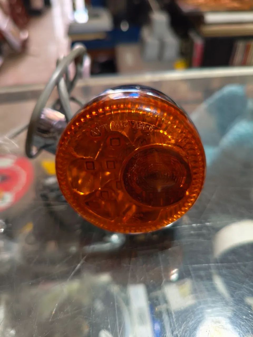Par de pisca da moto harley-davidson original dupla função traseiro - Foto 4