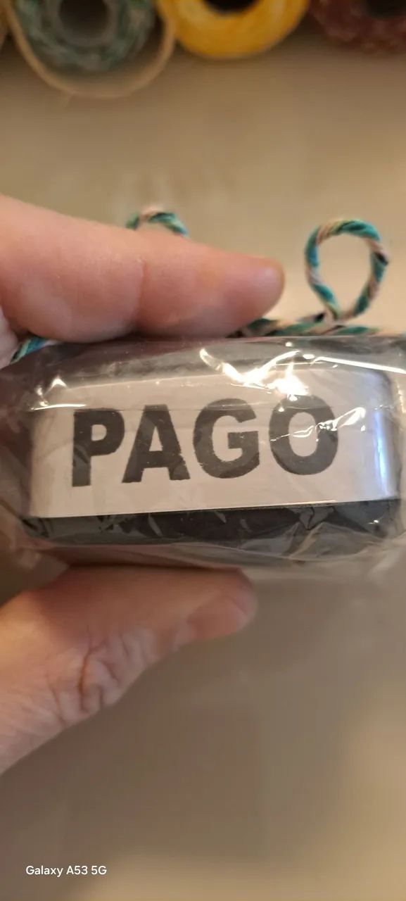 Carimbo automatico - PAGO
