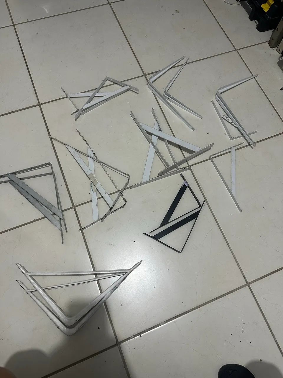Prateleira de ferro