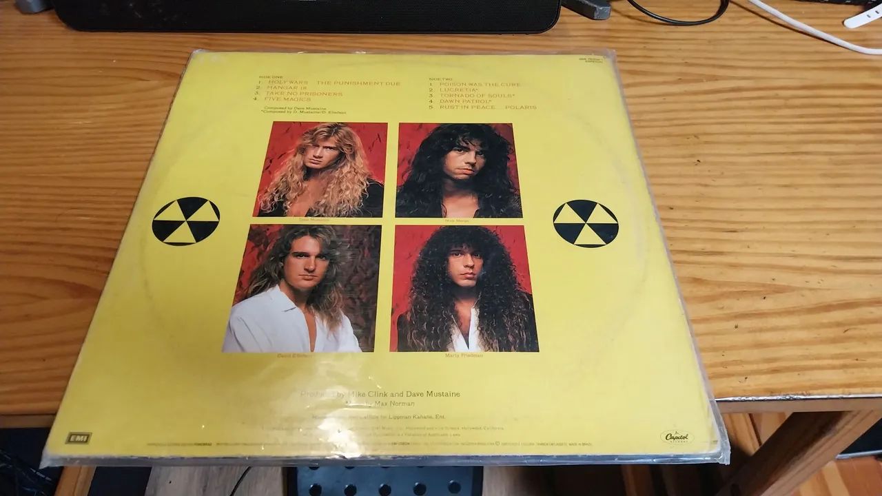 LP Rust in Peace - Megadeth disco de vinyl - Foto 2