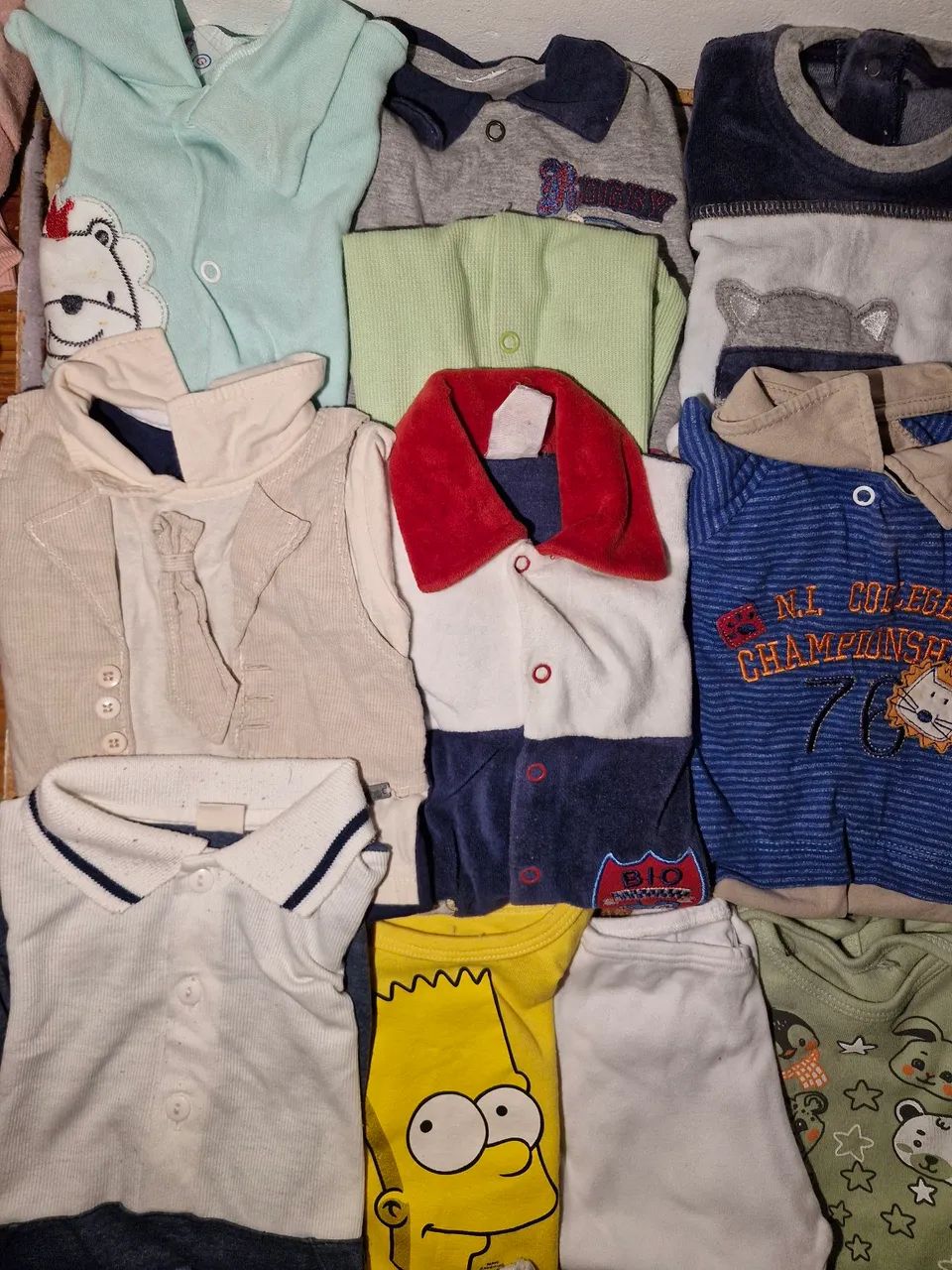 Lote de roupas para bebe menino - Foto 5