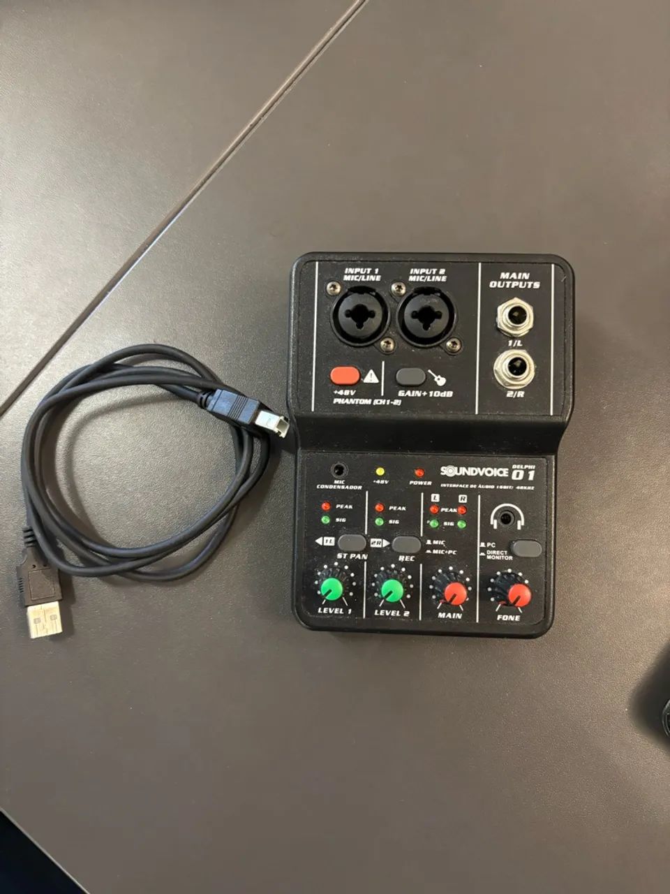 Interface de Áudio - Soundvoice