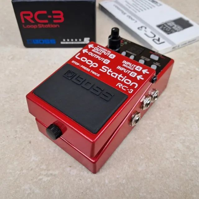 Pedal Boss RC-3 Loop Station em Estado de Novo - Instrumentos