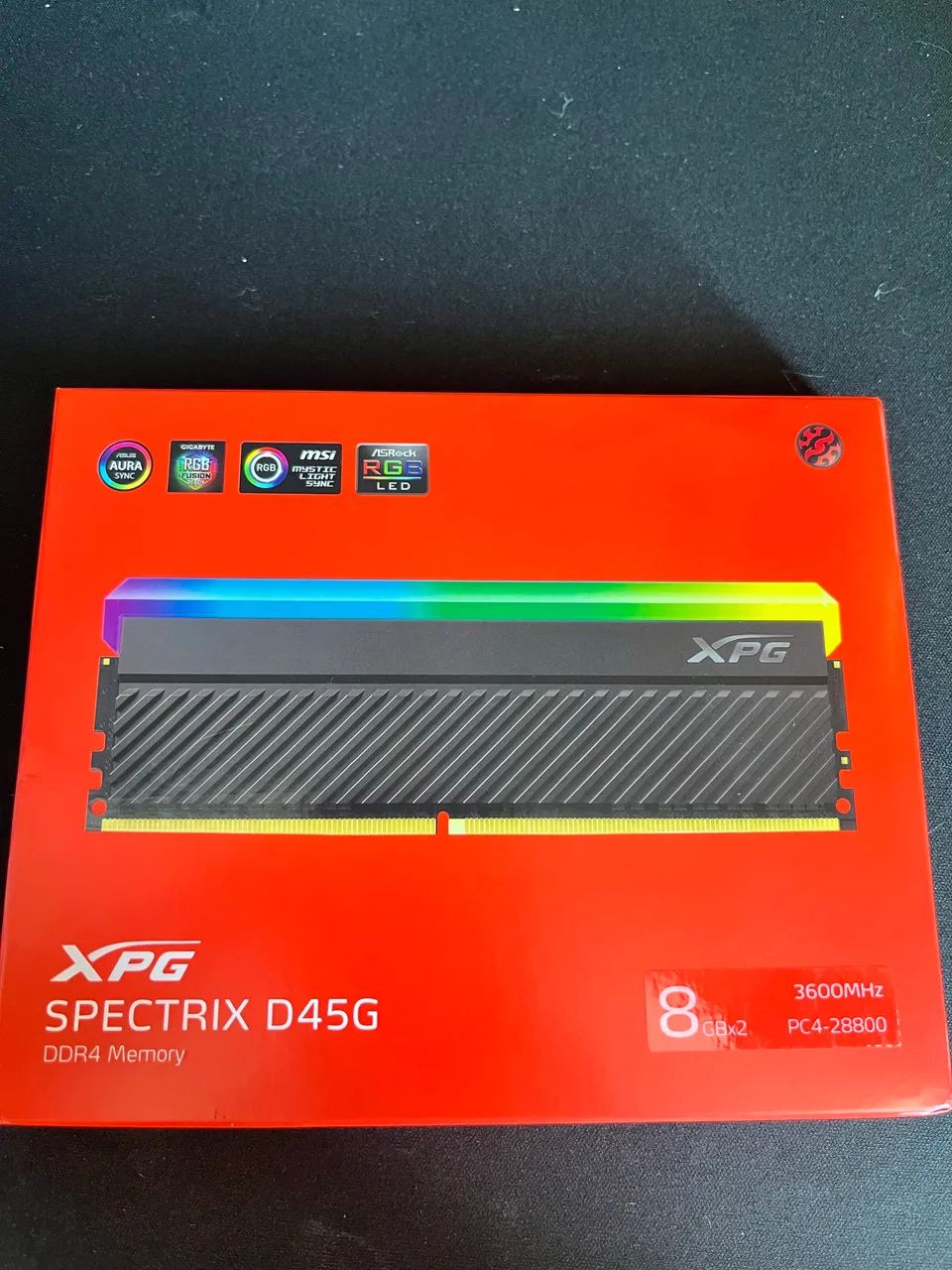 Memória RAM XPG Spectrix D45G 3600mhz 16Gb 2x8Gb - Foto 2