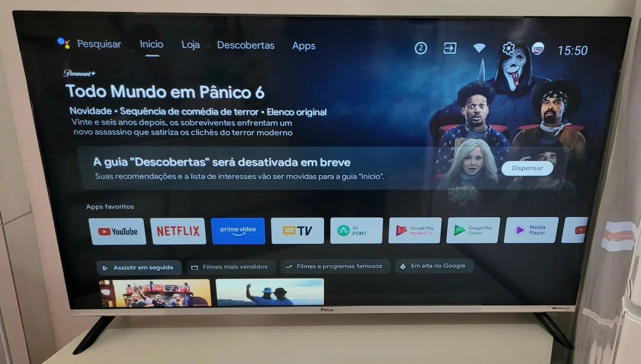 SMART TV PHILCO ANDROID 43" LED FULL HD