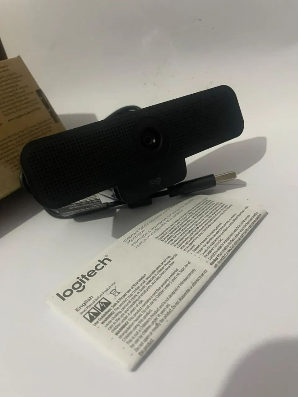 Webcam Logitech C925e Full HD 1080p Original + Caixa