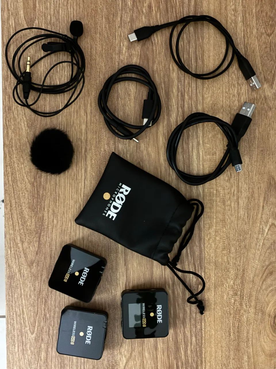 Microfone RØDE Wireless GO II Dual (2 Pessoas) + Brinde Lapela Cabo