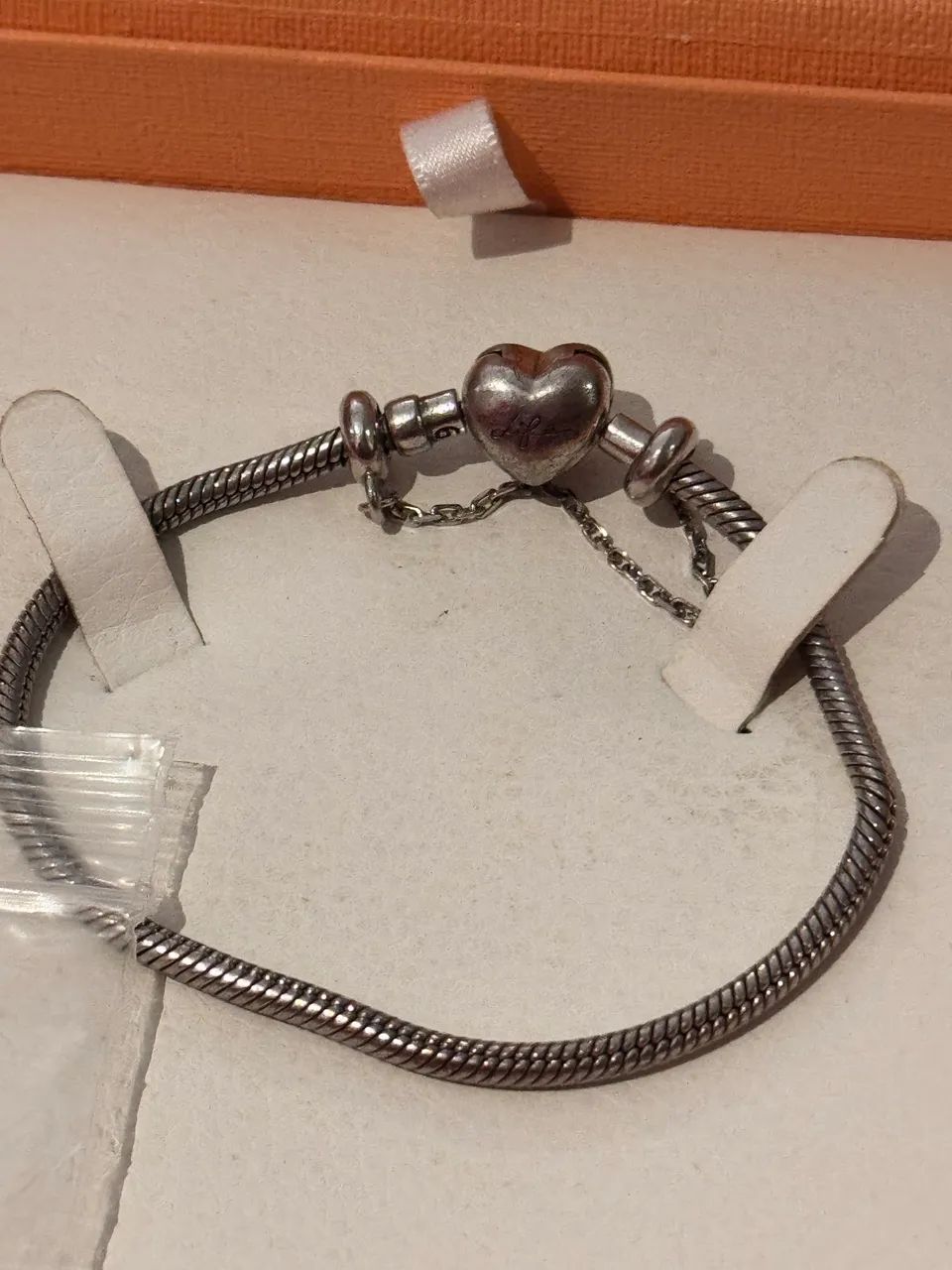Pulseira Life Vivara- coração prata 925 - Foto 2