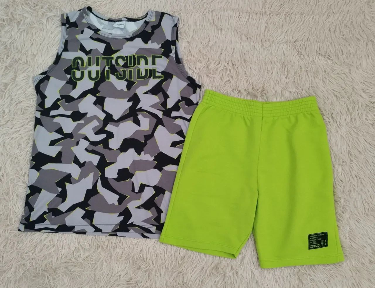 Conjunto tamanho 14 anos 