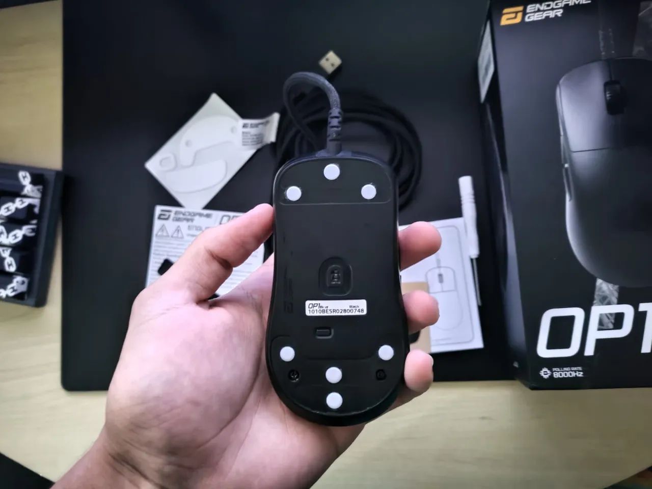 Mouse Gamer Op1 8k v2 - Foto 4
