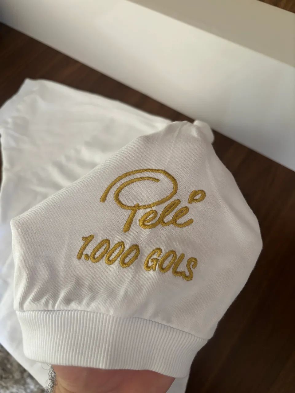 Camiseta Santos Pelé 1000 gols - Foto 2