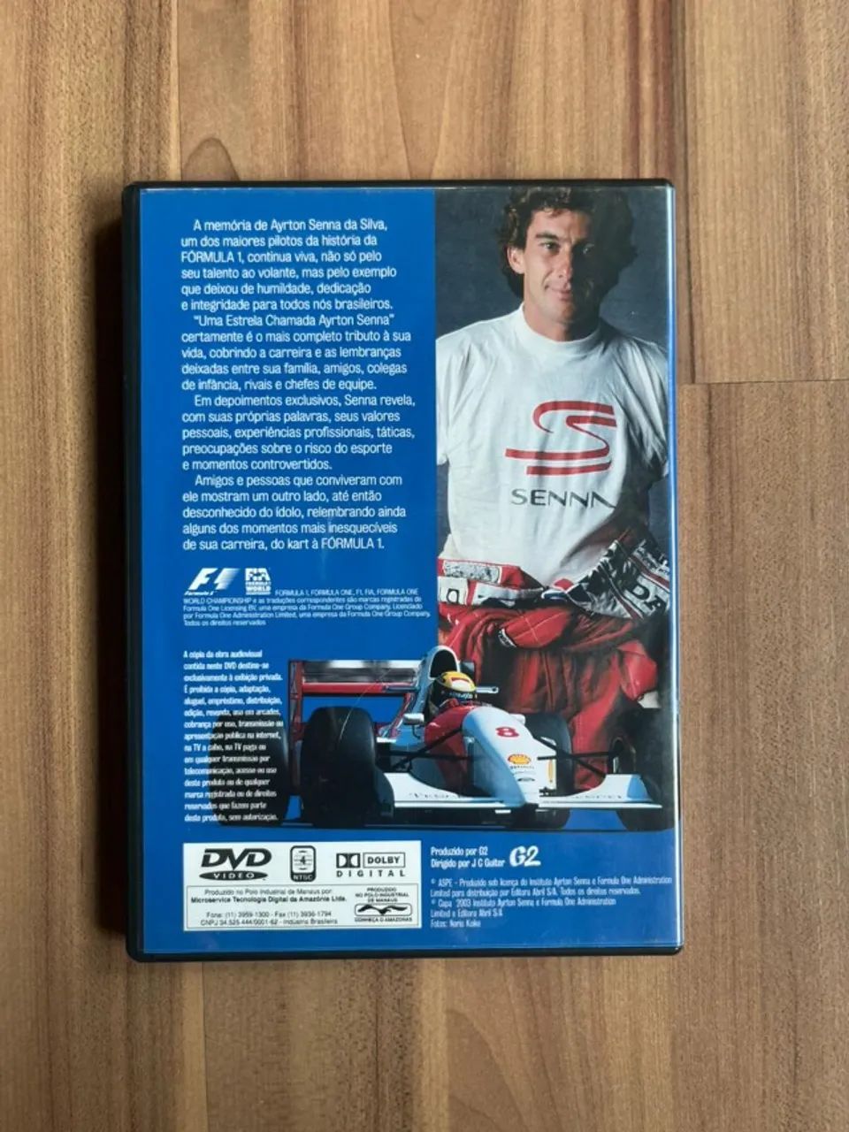 DVD Uma estrela chamada Ayrton Senna - Foto 2