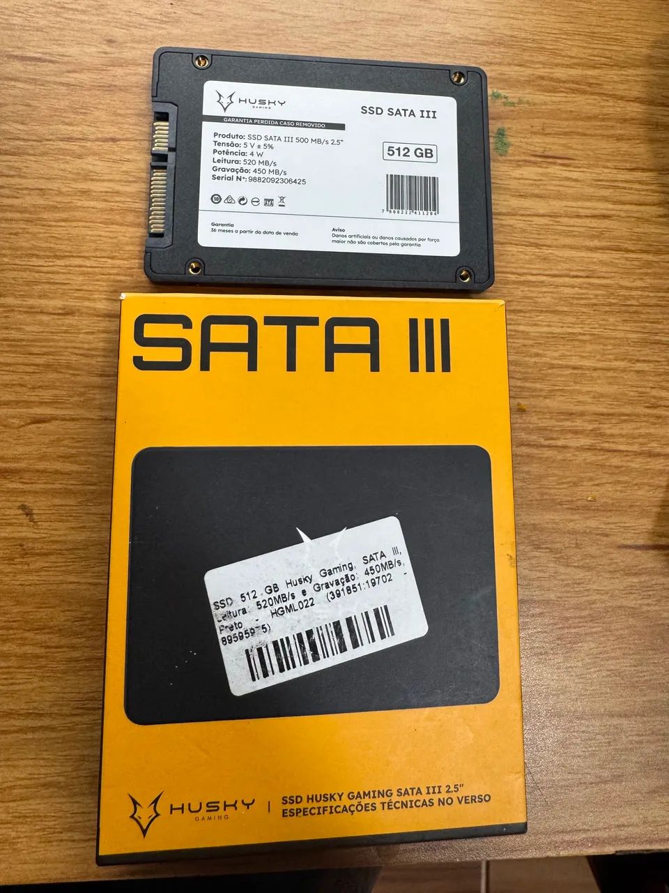 Vende-se SSD Sata III 512GB Husky Gaming - Foto 2